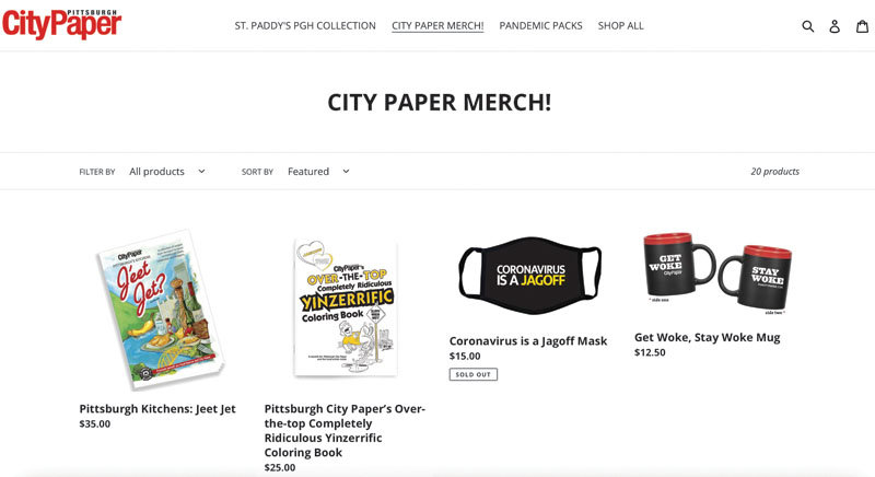 The Pittsburgh City Paper created new sources of revenue including a digital storefront.